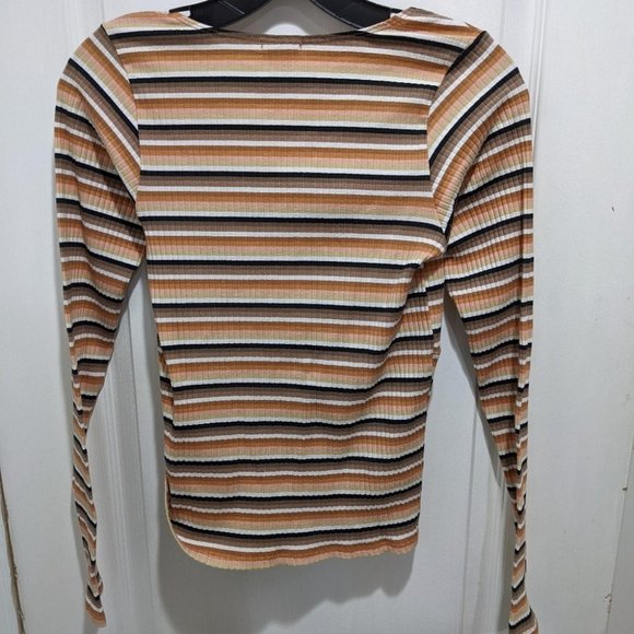 New Billabong | Taking Time Striped Knit Top - Picture 3 of 7